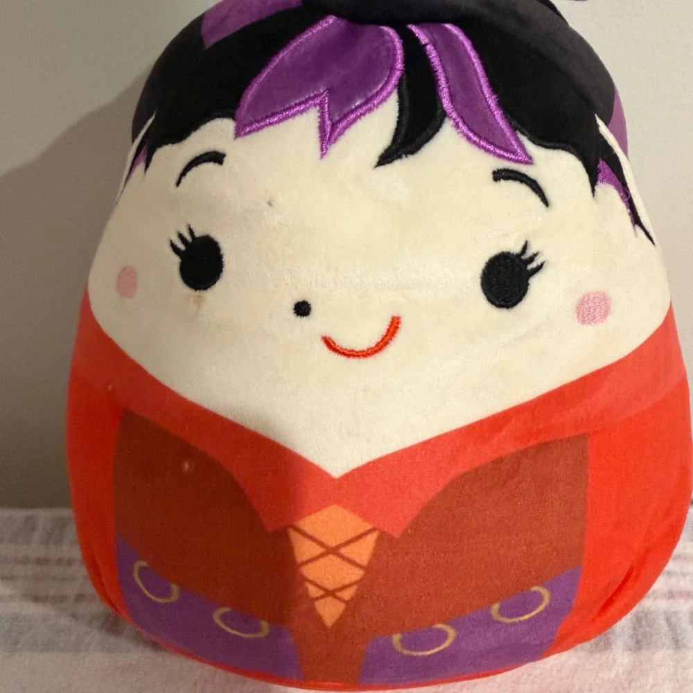Squishmallows Disney Hocus Pocus Mary Sanderson 8 Inch Plush Kellytoy Halloween